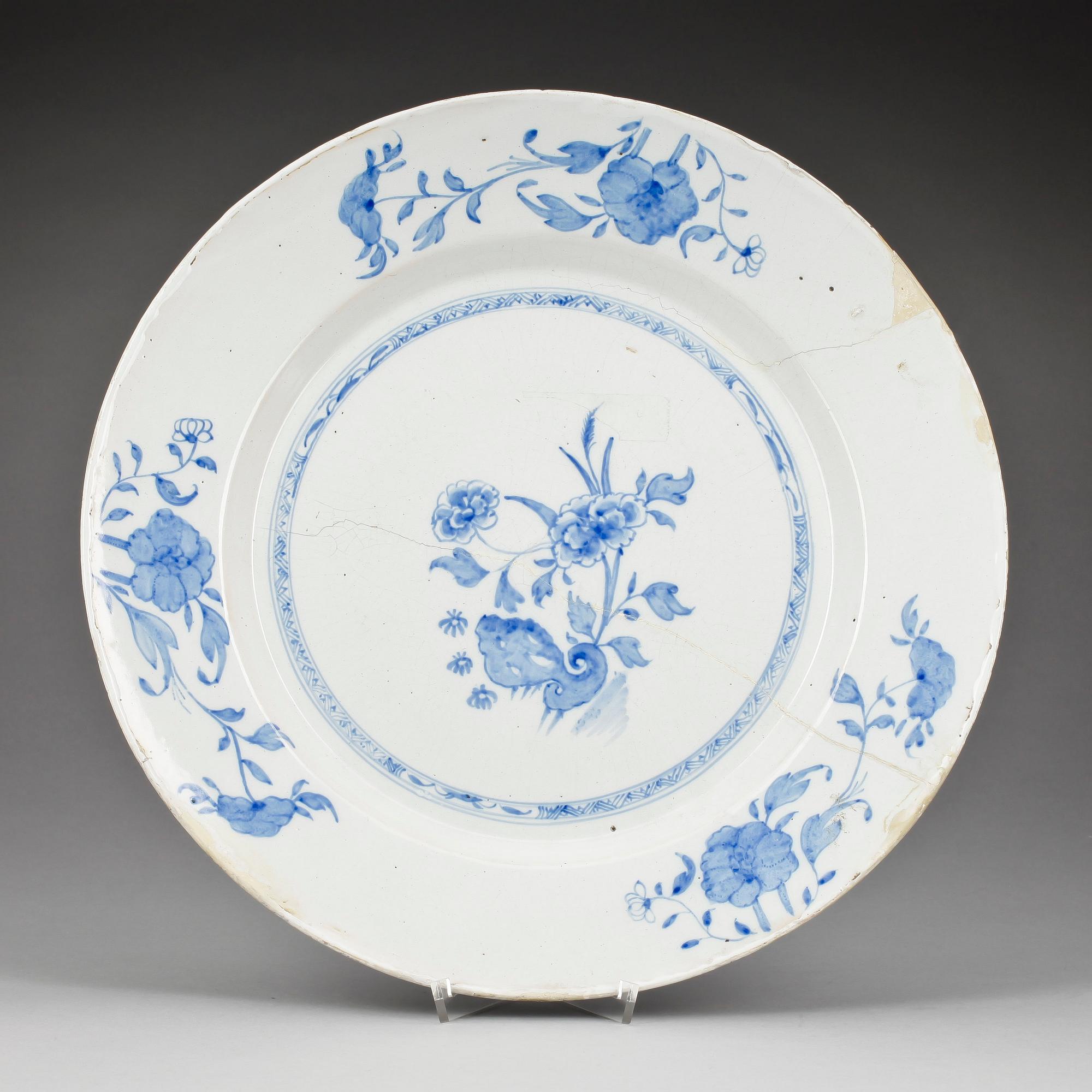 FAT, fajans, Rörstrand, Sverige, 1760-tal.