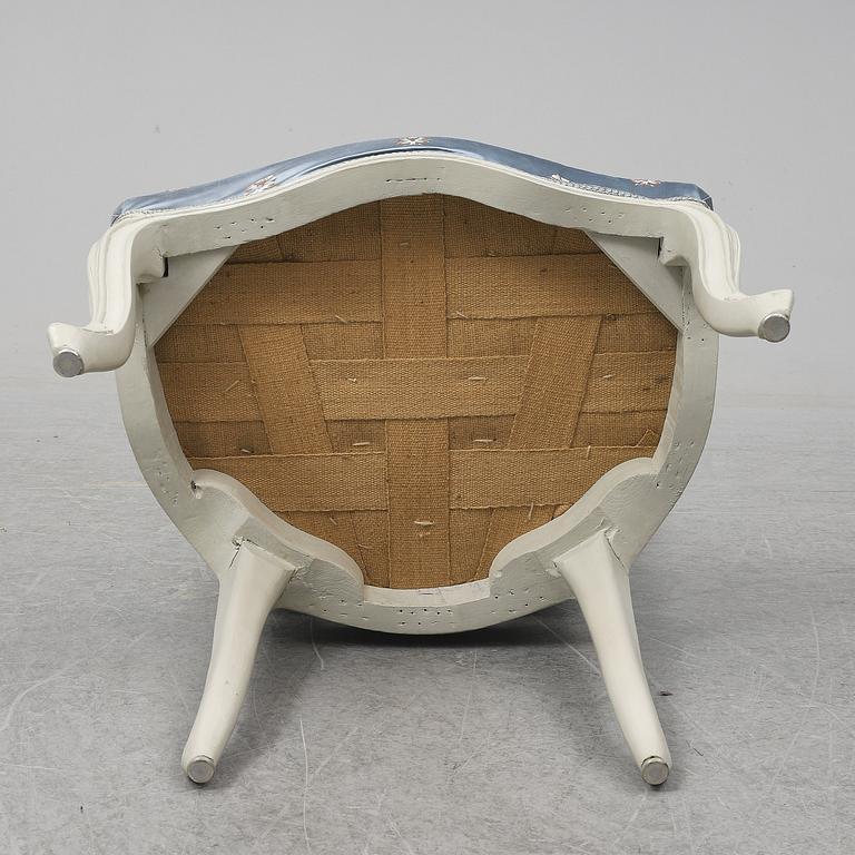 A mid 18th Century Rococo chair.