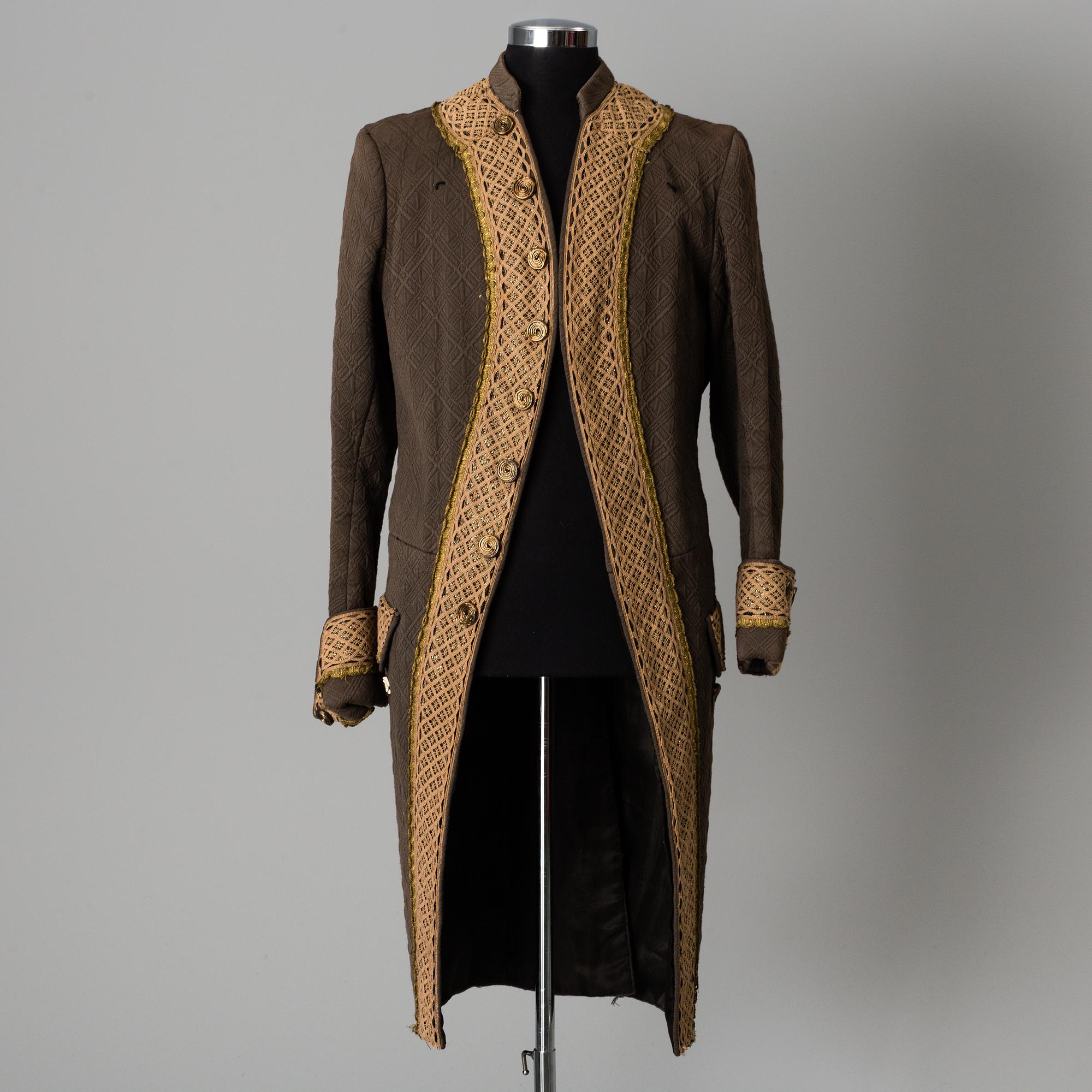 two theater coats from the late 20th century.