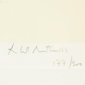 Robert Motherwell, litografi, signerad, numrerad 177/300. Utförd 1971 - 1972.