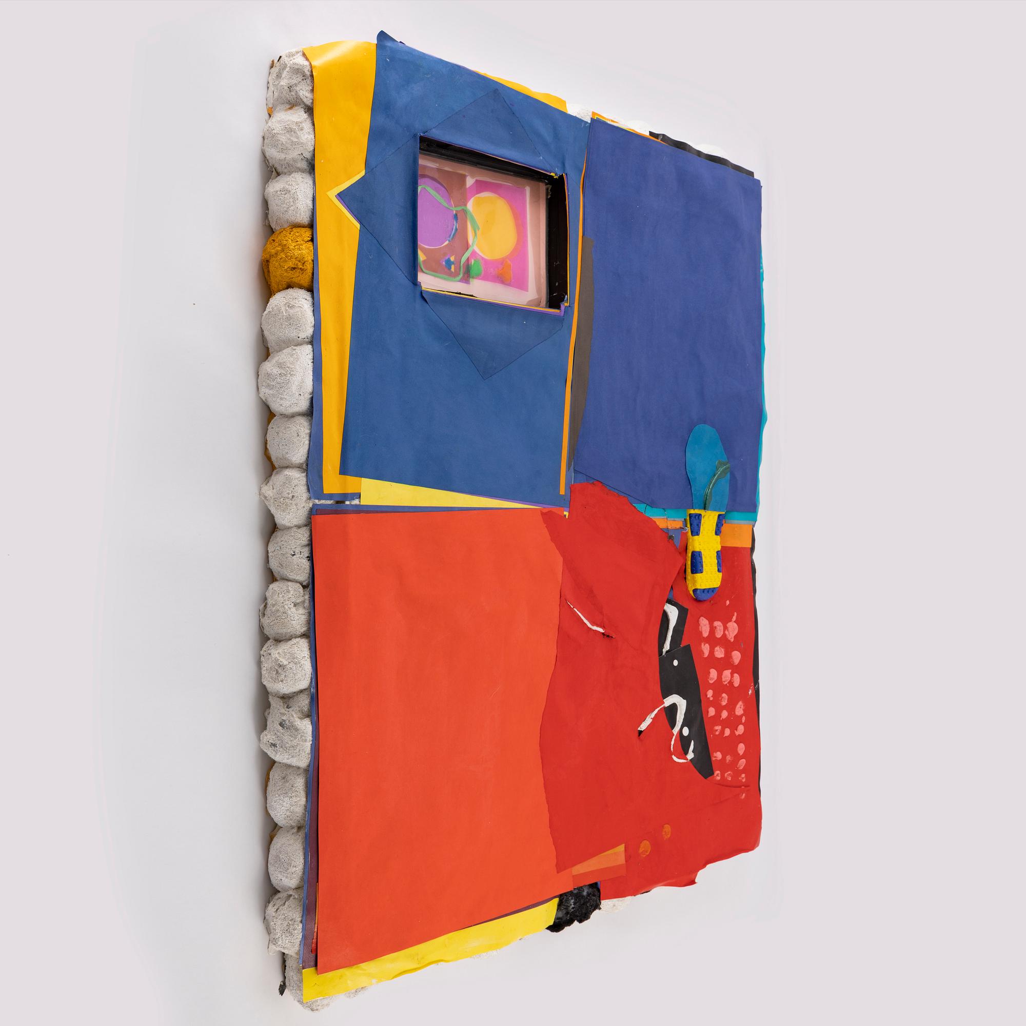 Brian Belott, blandteknik på duk, lampa, signerad och daterad 2016 a tergo.