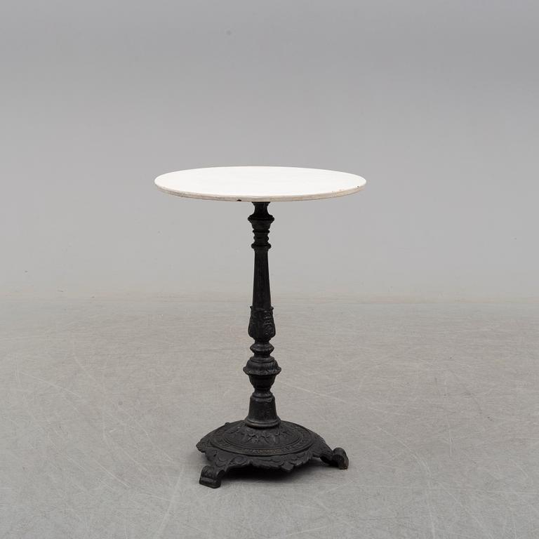 A No 31 cast iron garden table by Ludvigsbergs Werkstad, Stockholm, circa 1900.