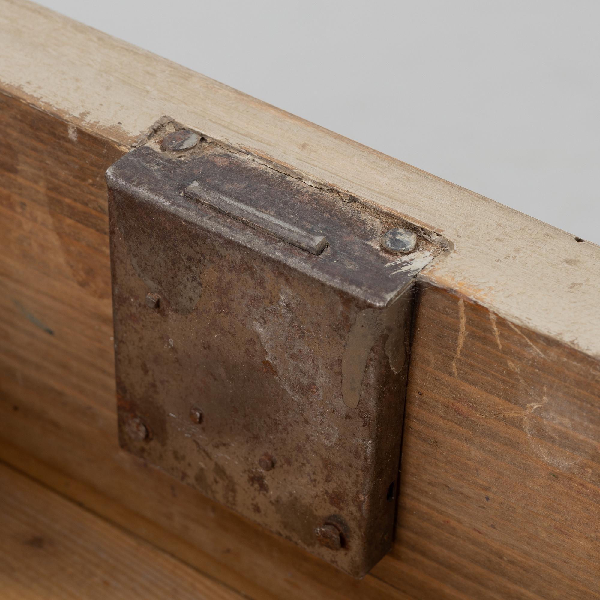 A pair of bedside tables, early 20th Century.