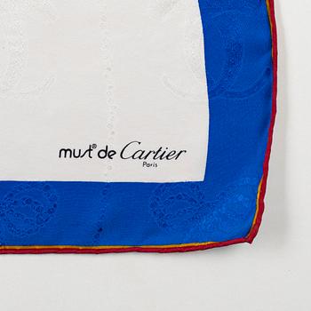 Cartier, scarf.