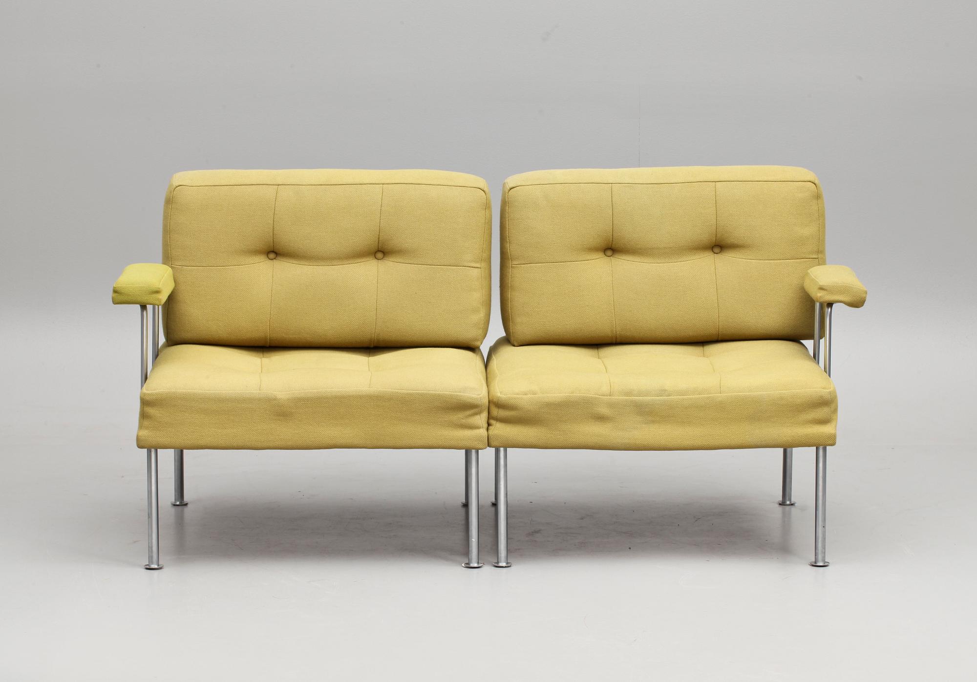 FÅTÖLJER, 2 st, "Easy Chair", Poul Östergaard, France & Son, Danmark, 1960-tal.