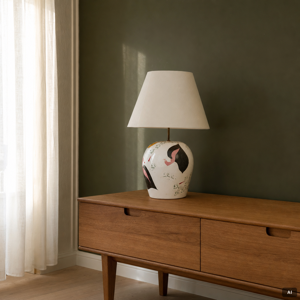 Cilla Adlercreutz & Lars Jöransson, table lamp, 1980s.