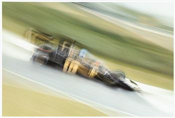 Kenneth Olausson, "Ronnie Peterson-I full fart 1974 i sin Lotus".