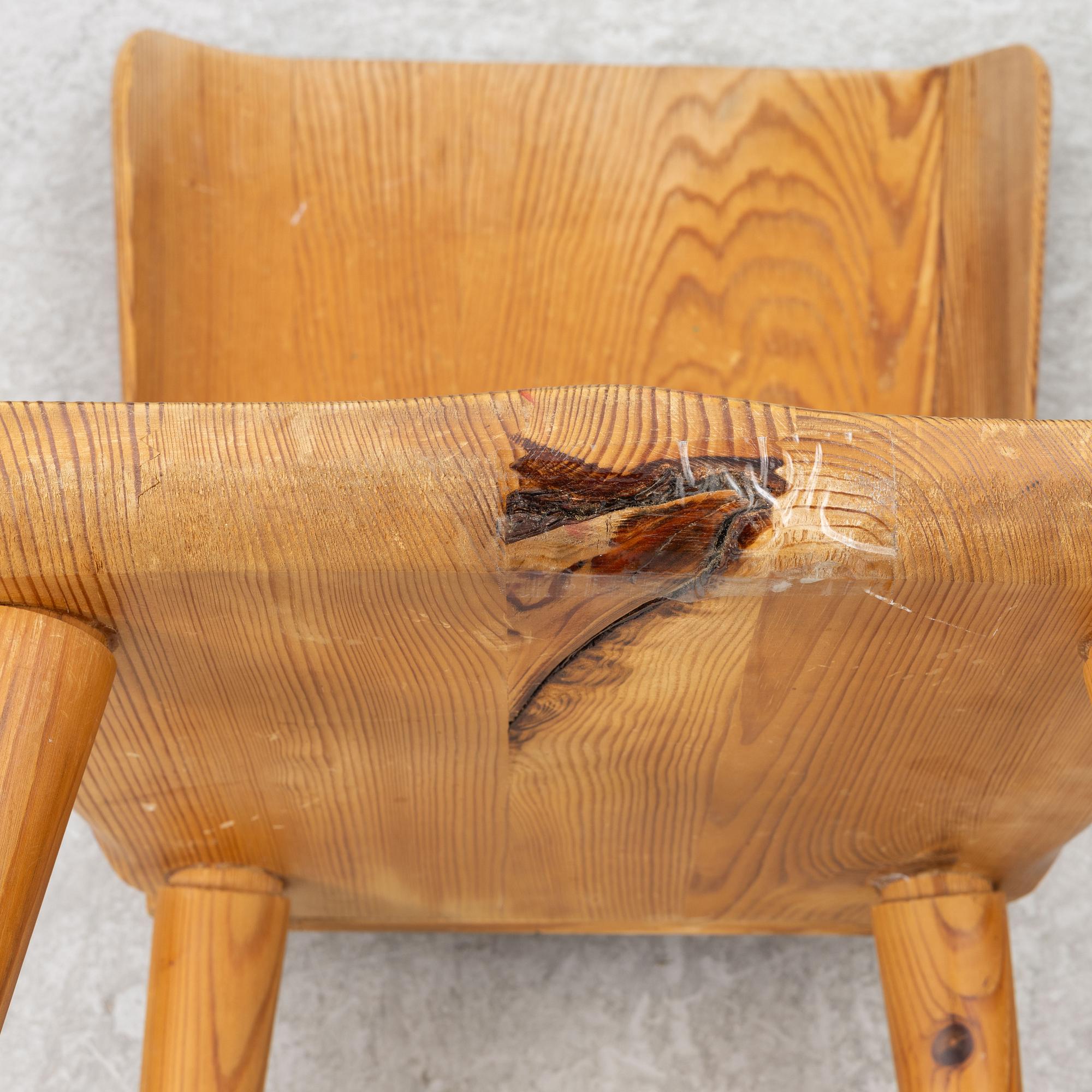Göran Malmvall, chairs, 3 pcs, Svensk Fur.