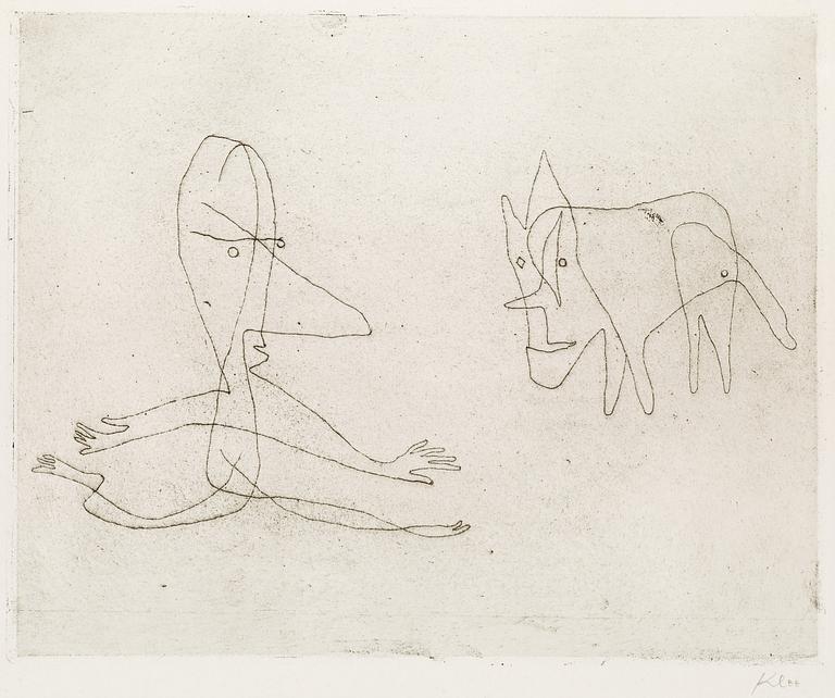 Paul Klee, "Was läuft er?".