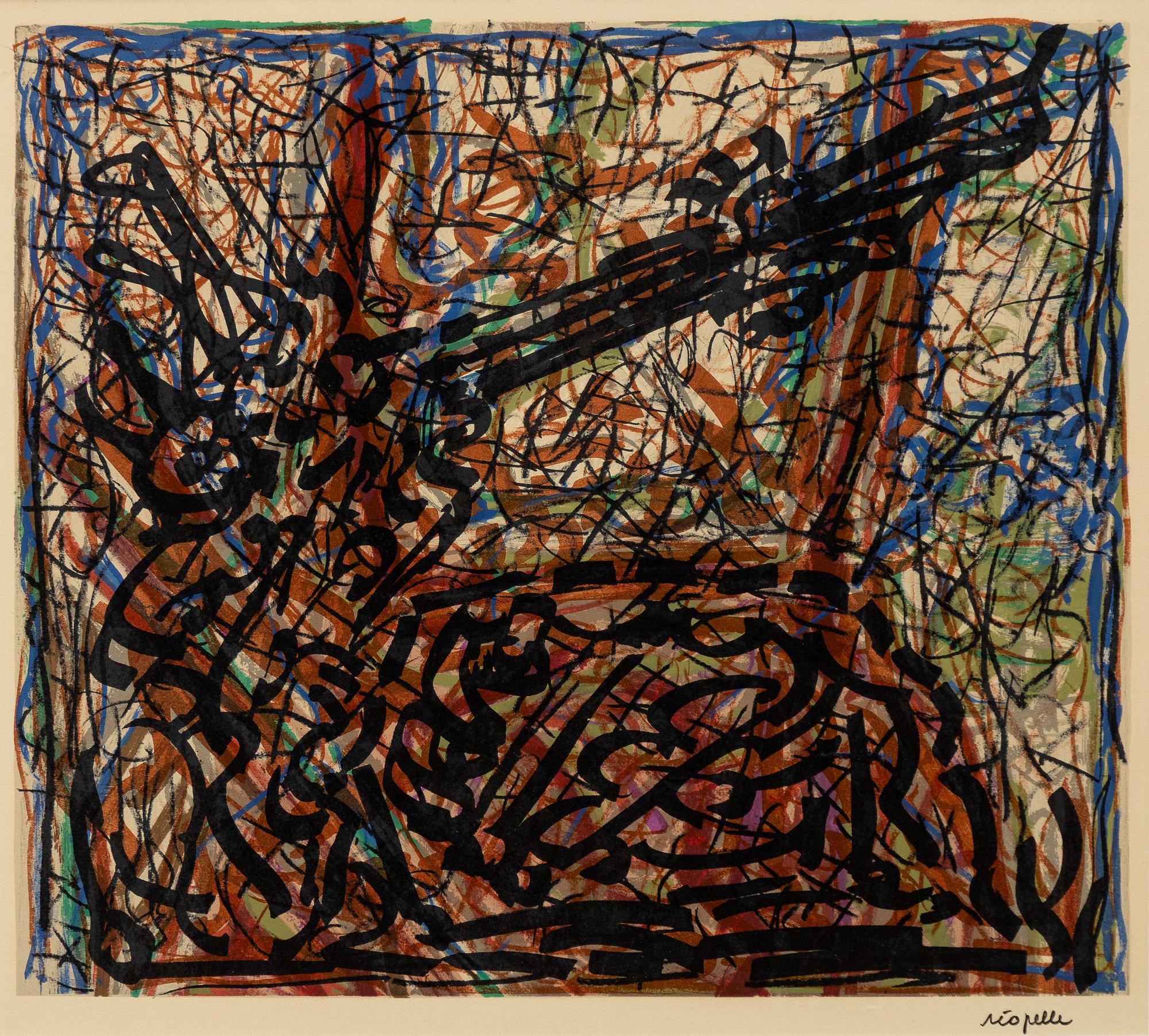Jean-Paul Riopelle, "Animal couché".