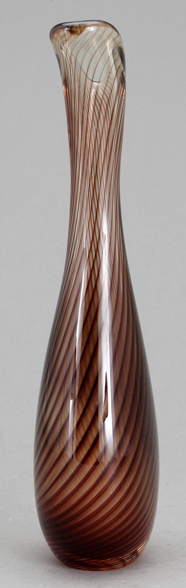 VAS, glas, Vicke Lindstrand, Kosta 1950-tal.