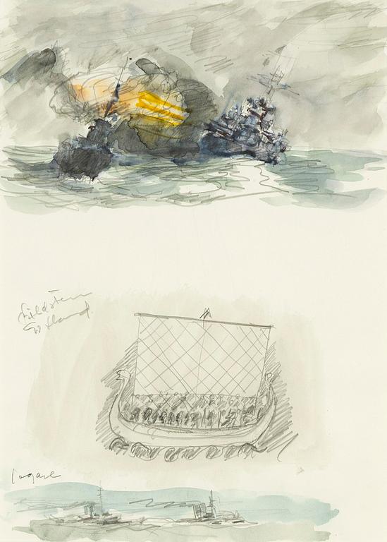 Gösta Werner, Historical ships.