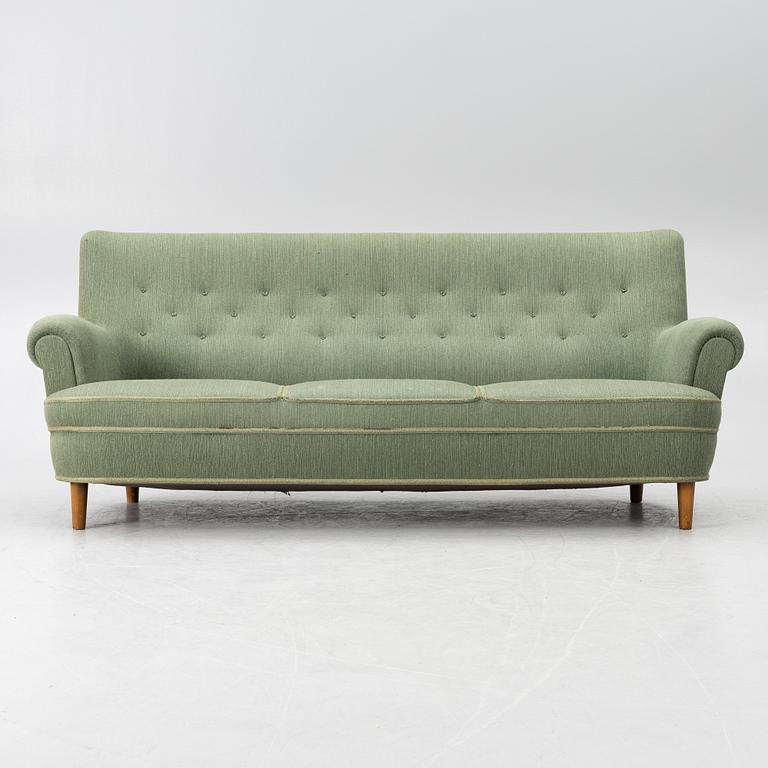 Carl Malmsten, sofa, "Hemmakväll", second half of the 20th century.