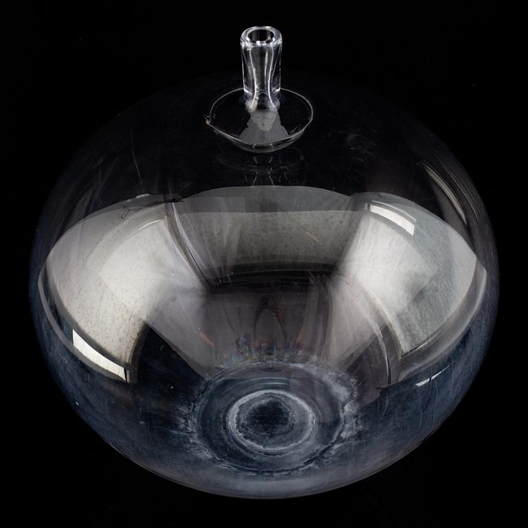 Ingeborg Lundin, vas, glas, "Äpplet", Orrefors.