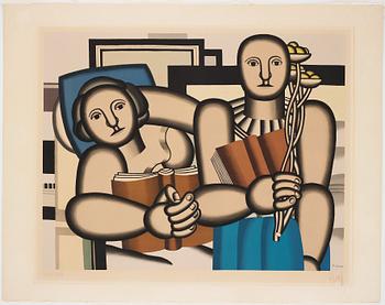Fernand Léger After, "La Lecture".