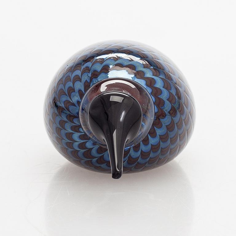 Oiva Toikka, glasfågel, märkt "Myiittala O. Toikka IITTALA".