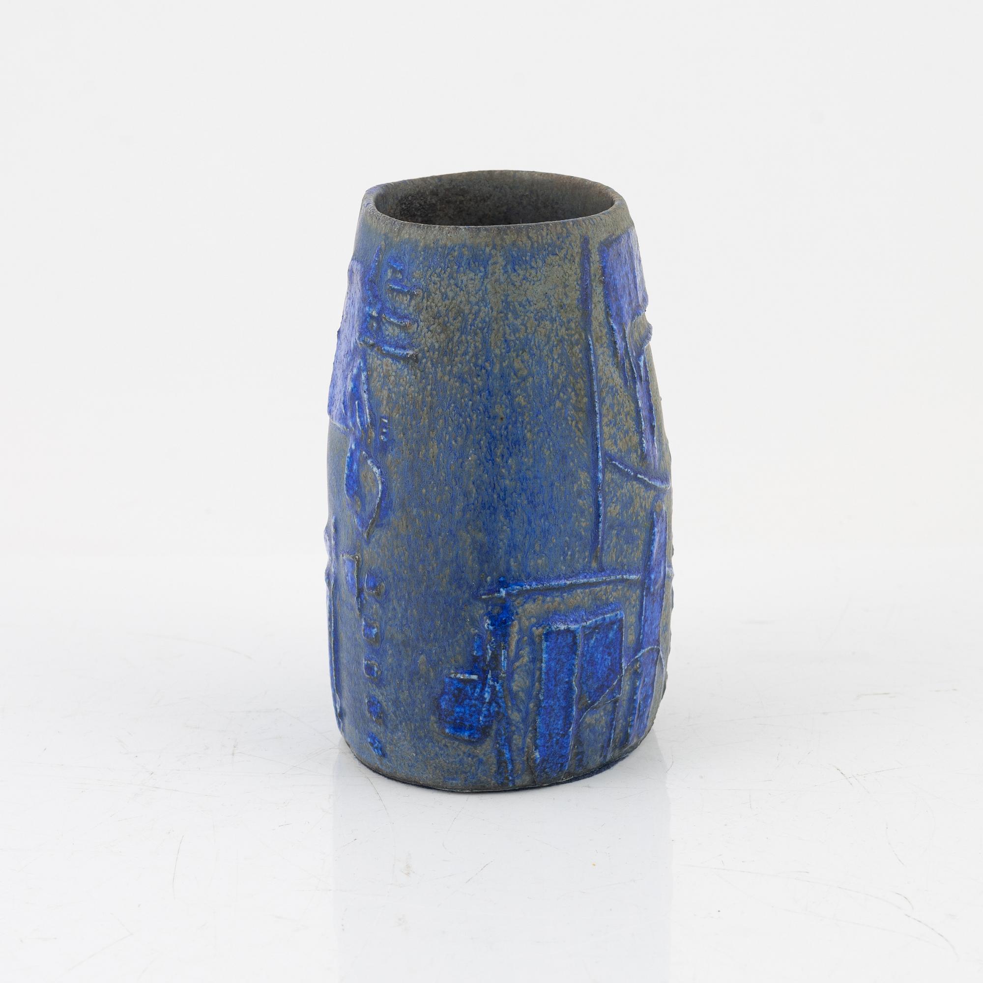 Carlo Zauli, a ceramic vase, Faenza, Italy.
