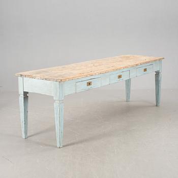 LÅNGBORD, allmoge, 1800-tal.
