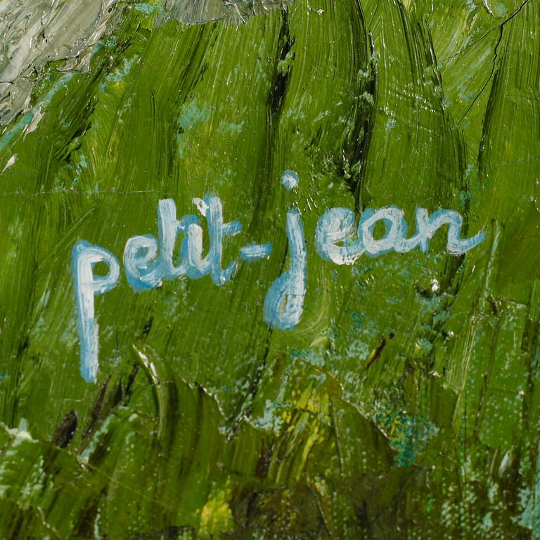 ODETTE PETIT-JEAN, olja på duk, signerad.