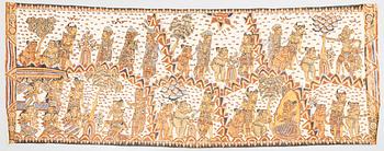 An Balinese Kamasan painting, 20th century.