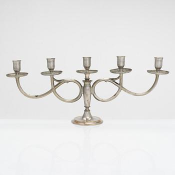 Paavo Tynell, a 1920s/30's candelabrum' Kj. 14/ 8014'. for Taito.