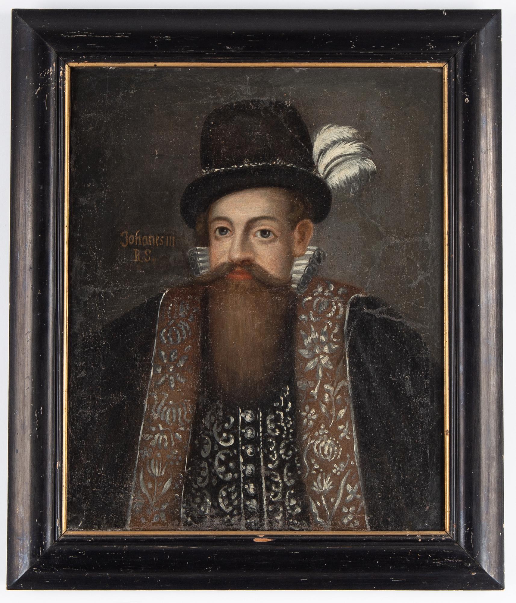 Johan Baptista van Uther, hans efterföljd, olja på duk.