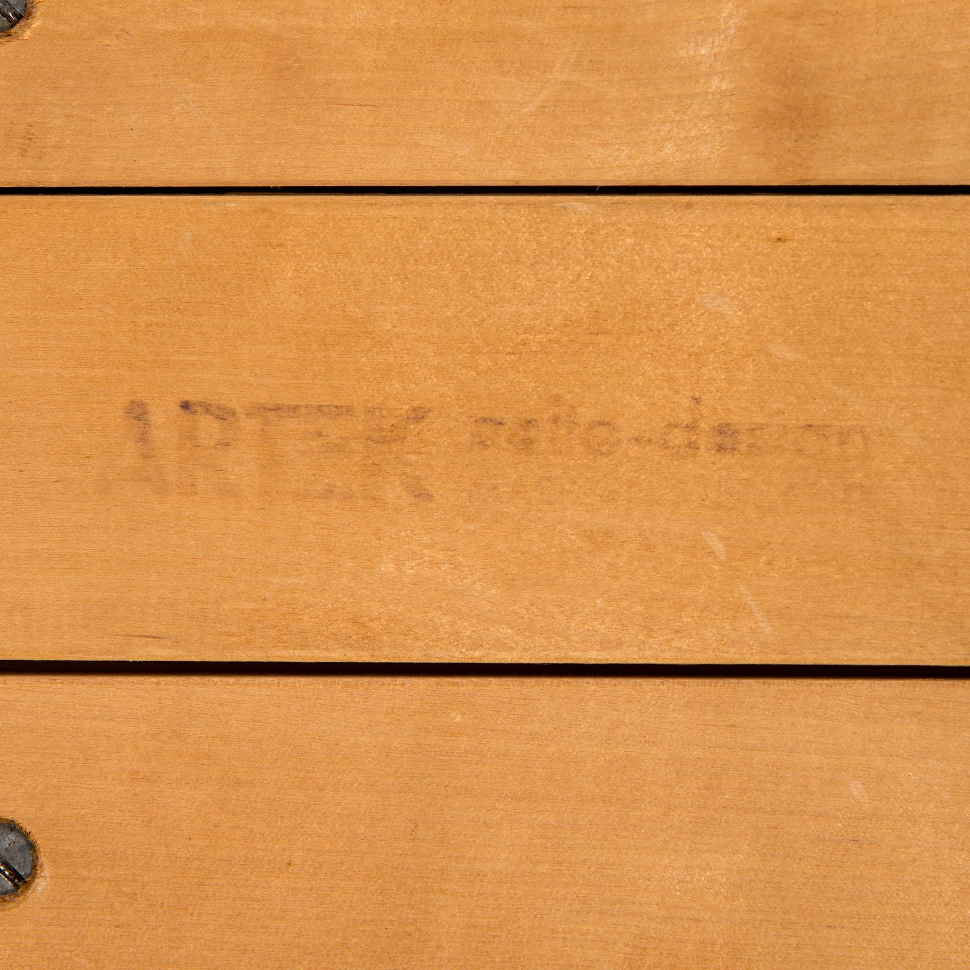 Alvar Aalto, a 1960s 'DL82' table for O.Y. Huonekalu- ja Rakennustyötehdas.