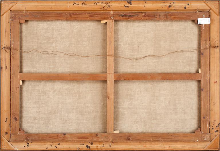 YO JOHANSSON, olja på duk, sign.