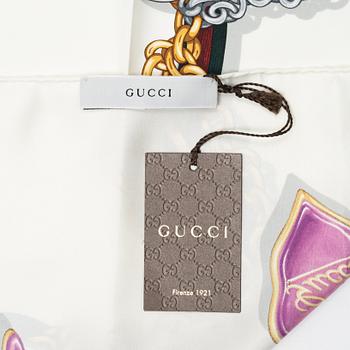 Gucci, scarf.