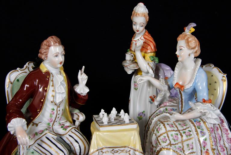 FIGURINGRUPP, porslin, Dresden.