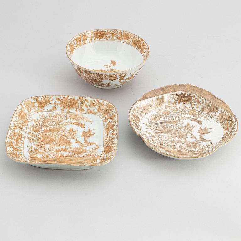 A 36-piece Canton tea service, Qing dynasty, second half of the 19th Century.