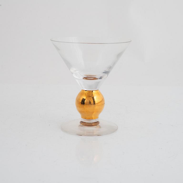 Gunnar Cyrén, glas, 12 st, "Nobel", Orrefors.