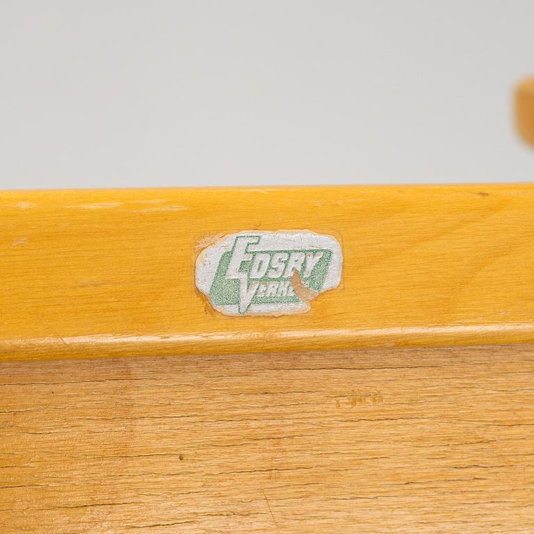 A set of six chairs, Edsbyverken, mid 20th Century.