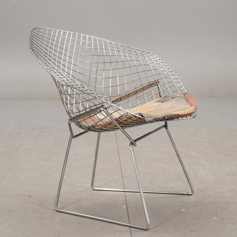 FÅTÖLJ, "Diamond chair", Harry Bertoia, Knoll, 1960/70-tal.