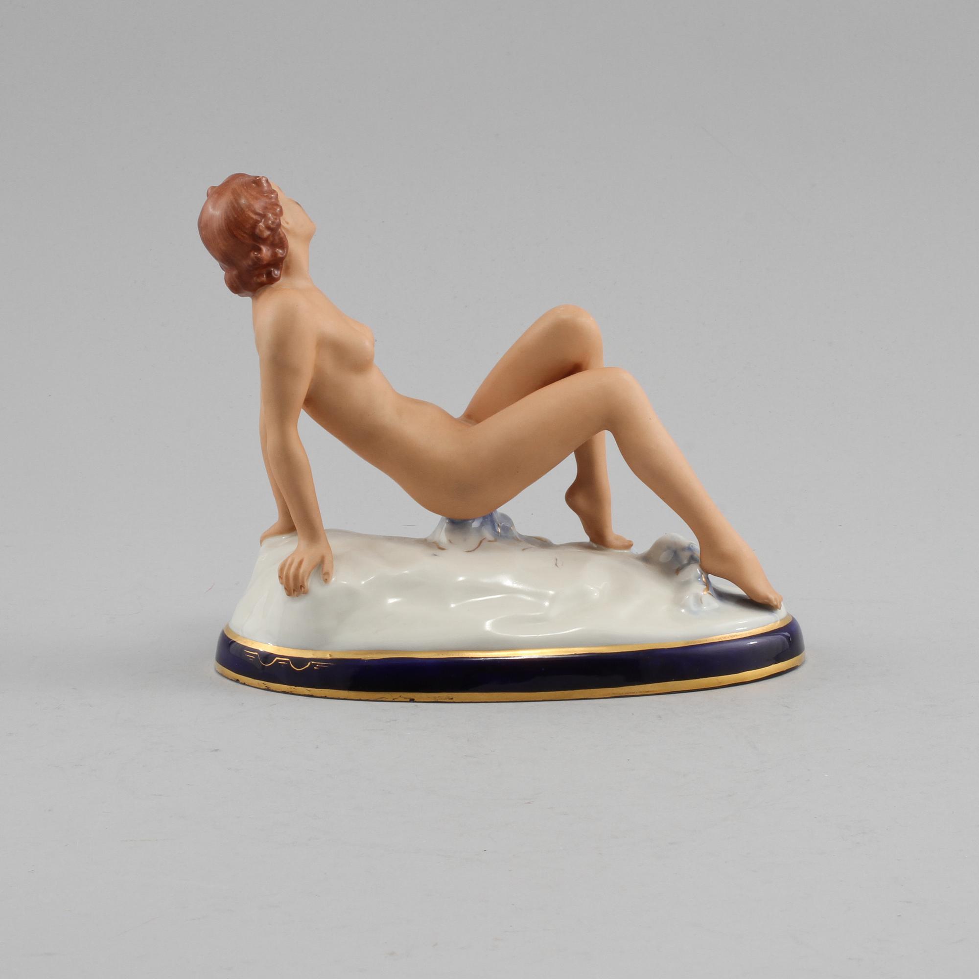 FIGURIN, porslin, 1900-talets första hälft.