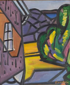 Tor Bjurström, Landscape with House.