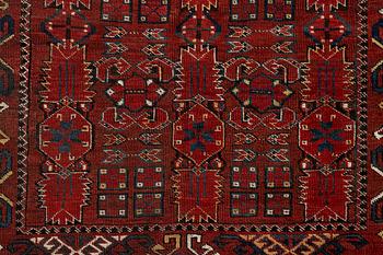 Matta, antik Beshir, Västra Turkmenistan, ca 597 x 240 cm.