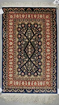 MATTA, silke, Turkiet, sannolikt Hereke, ca 75x47 cm.