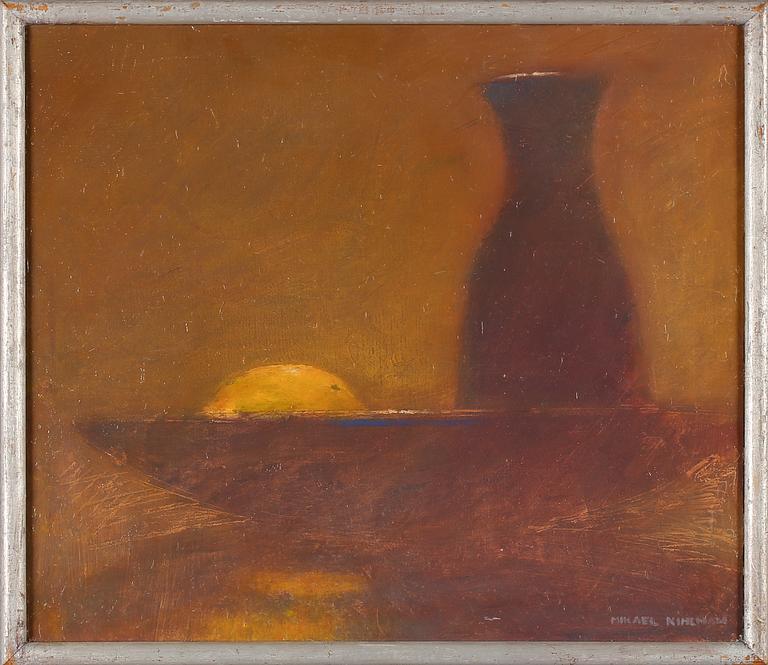 MIKAEL KIHLMAN, olja på duk, signerad, 1980-tal.