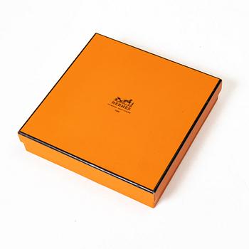 Hermès, Belt, 2 pieces with a buckle.