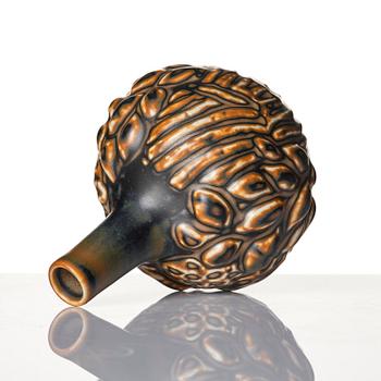 Axel Salto, a stoneware vase, Royal Copenhagen, Denmark 1958.