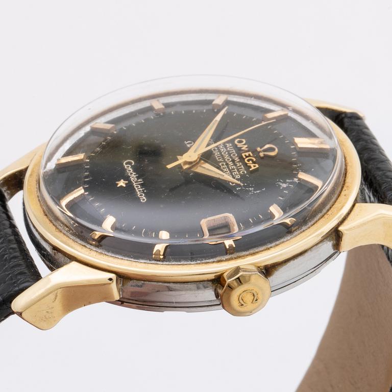 OMEGA, Constellation, Chronometer, "Pie-Pan", armbandsur, 34 mm.