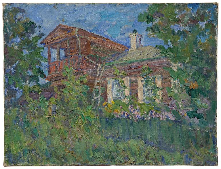 Ilya Lwowich Tabenkin, "Домик в Тарусе" (Litet hus i Tarusa).