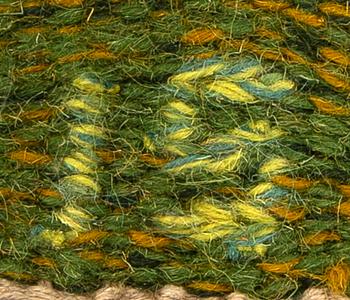 Ingegerd Silow,a flat weave carpet ca 205 x 137 cm.
