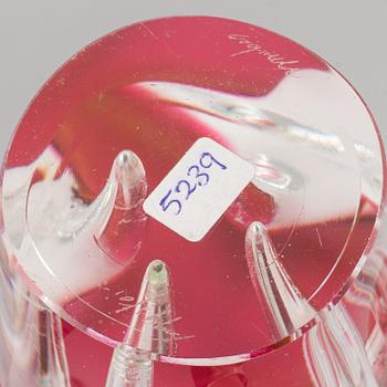Paul Kedelv, glas, 3 delar, "Coquille", Flygsfors.