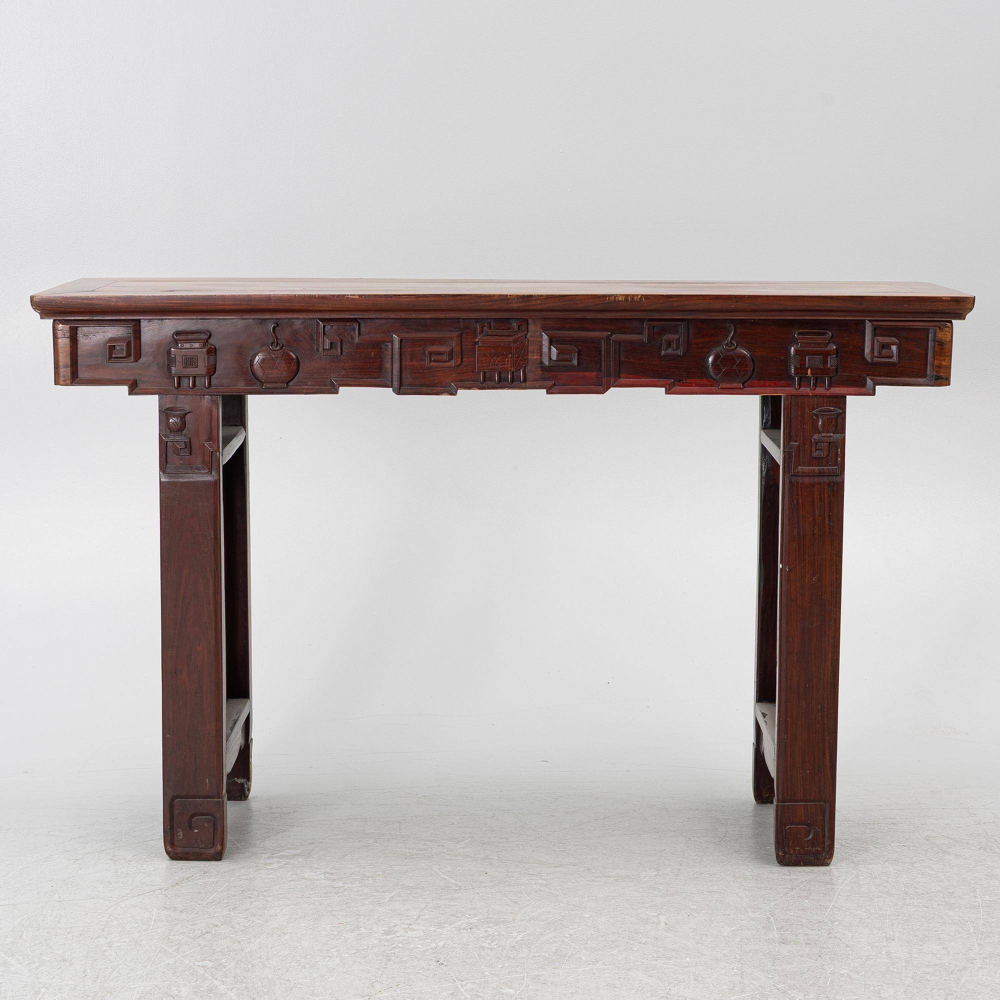 A high altar table, China, early 20th century,