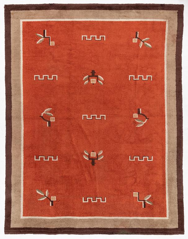 Matta, flossa, Norden, 1920/30-tal, ca 370 x 280 cm.