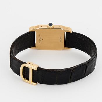 CARTIER, Santos, armbandsur, 25 x 25 mm.