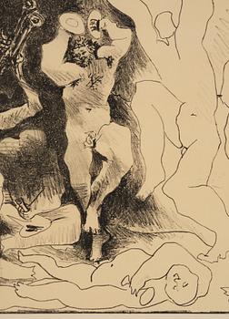 Pablo Picasso, efter, "La danse des faunes".
