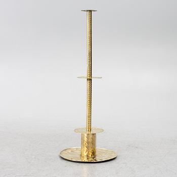 Golvljusstake, barockstil, omkring 1900.